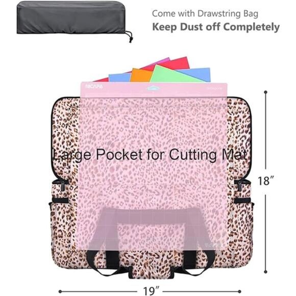 Carrying Case for Cricut Maker, Cricut Bag for Cricut Machine with Cover - Picture 2 of 7